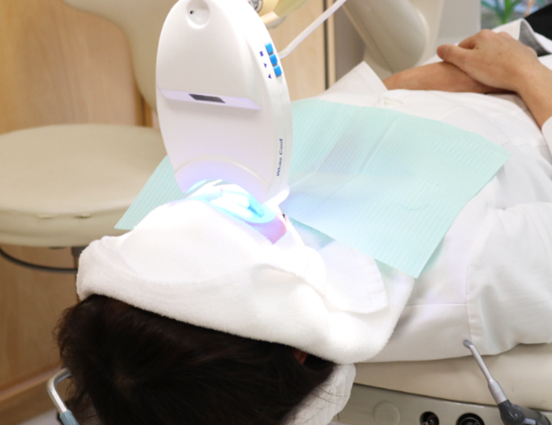 千葉県茂原市の歯医者、たけ歯科クリニックのホワイトニング